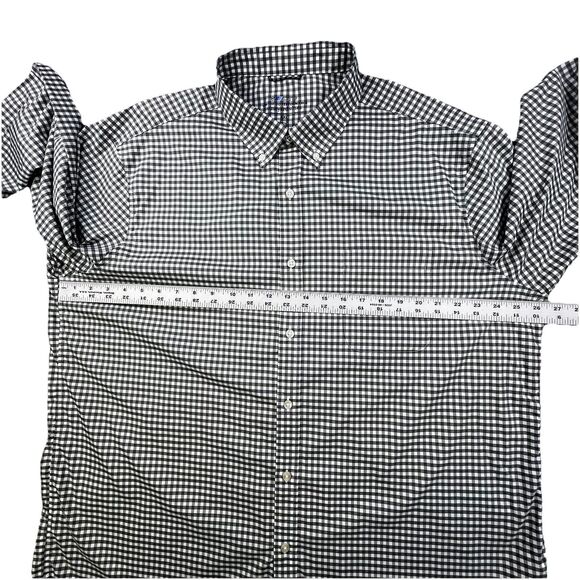 Vineyard Vines On The Go Performance Shirt Men 2XL Green Button Down Long Sleeve - Picture 9 of 11